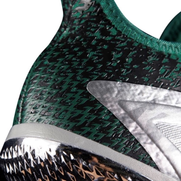 Adidas Cleats 13.5 Adizero Afterburner 4 Silver - Picture 3 of 9